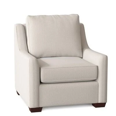 L? A 33x22 Wide Armchair Birch Lane Body Fabric: Anthem Sandstone