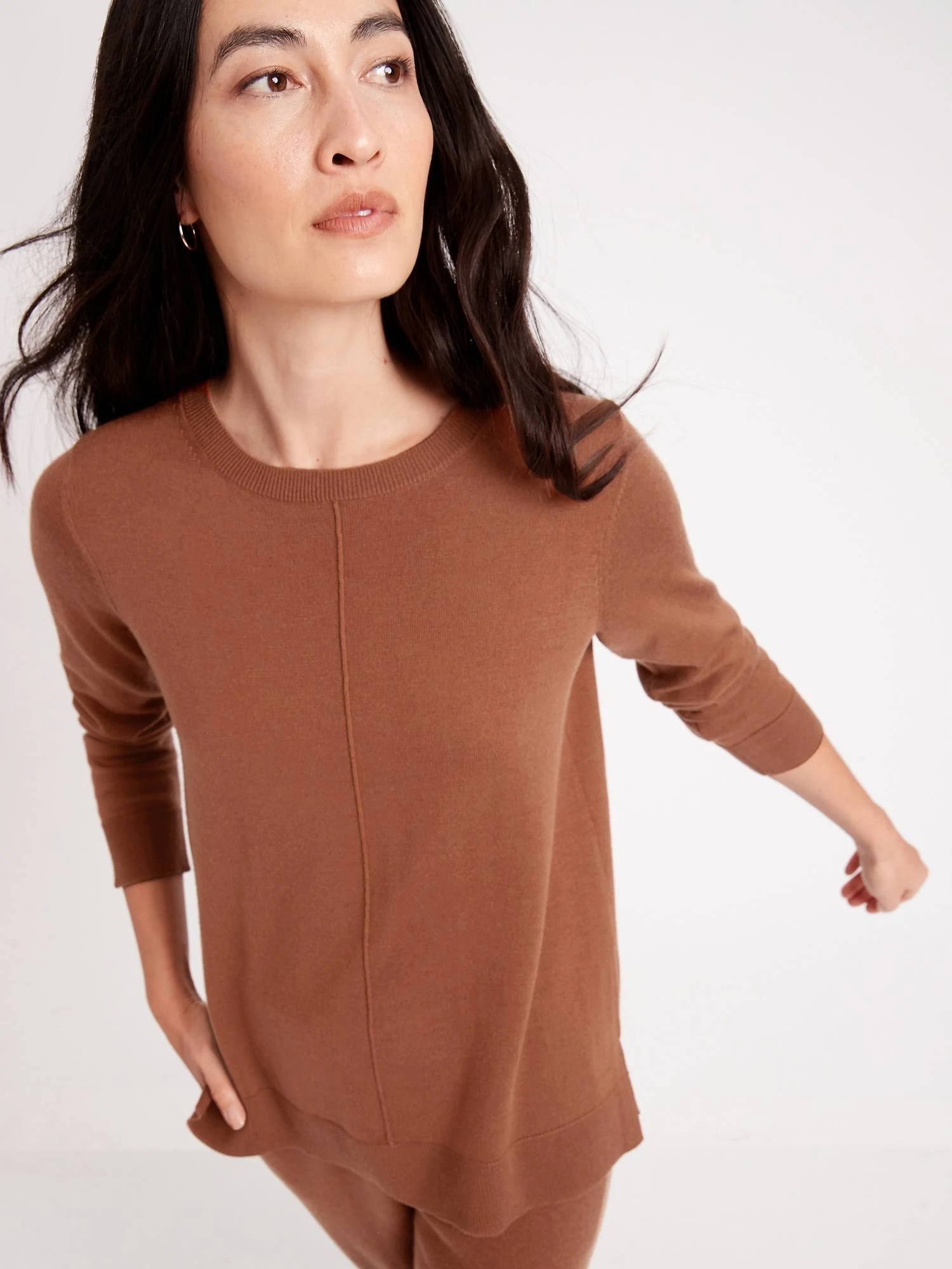 Banana Republic Women's Washable Merino Crew Sweater-Neck Sweater The Right Spice Size Xs