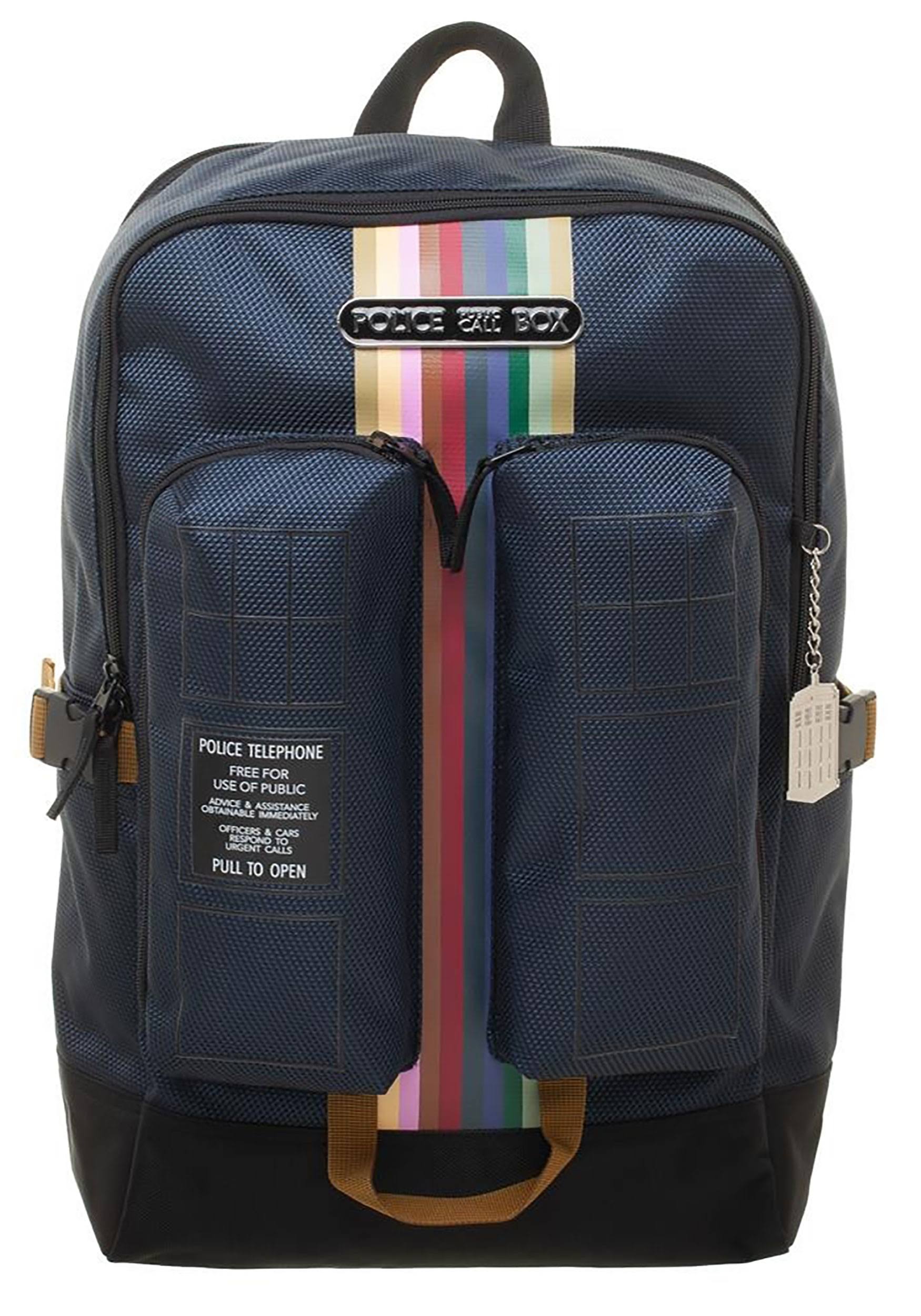 Doctor Who Tardis Double Pocket Backpack