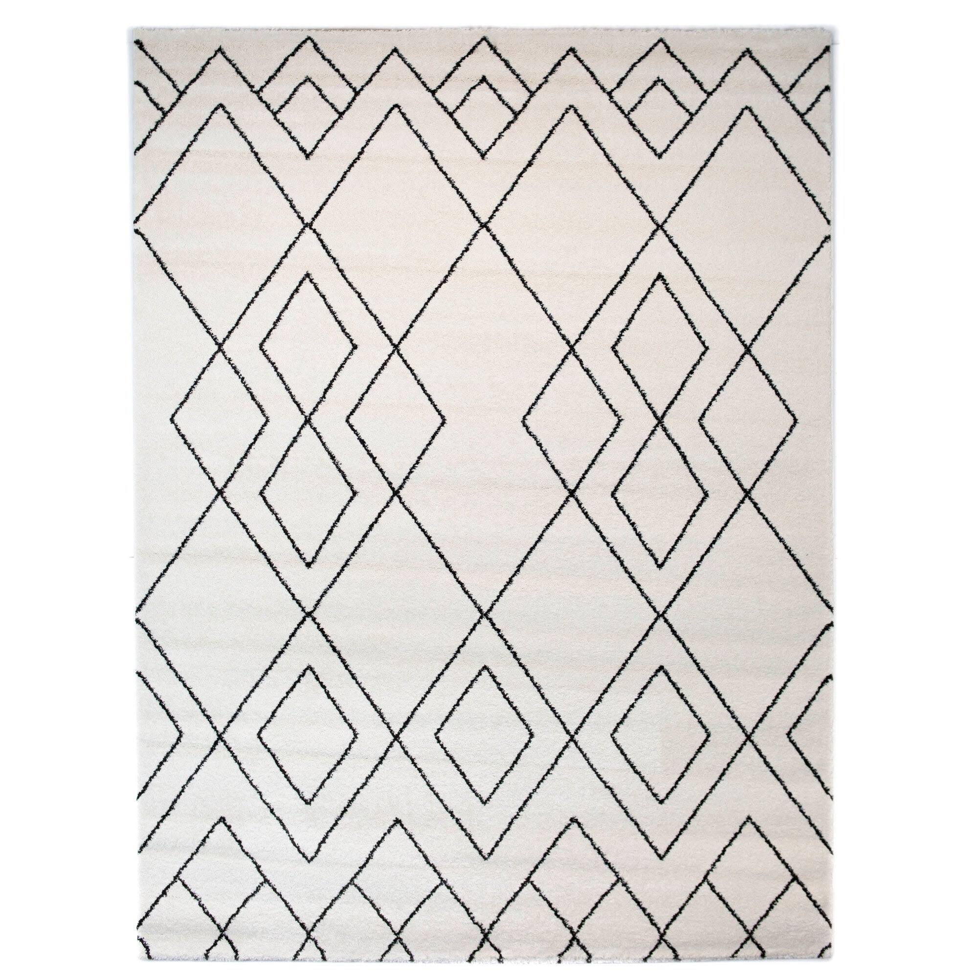 Carson Carrington Isgarde Diamond Indoor Area Rug - 5& 3x22 x 7& - Grey