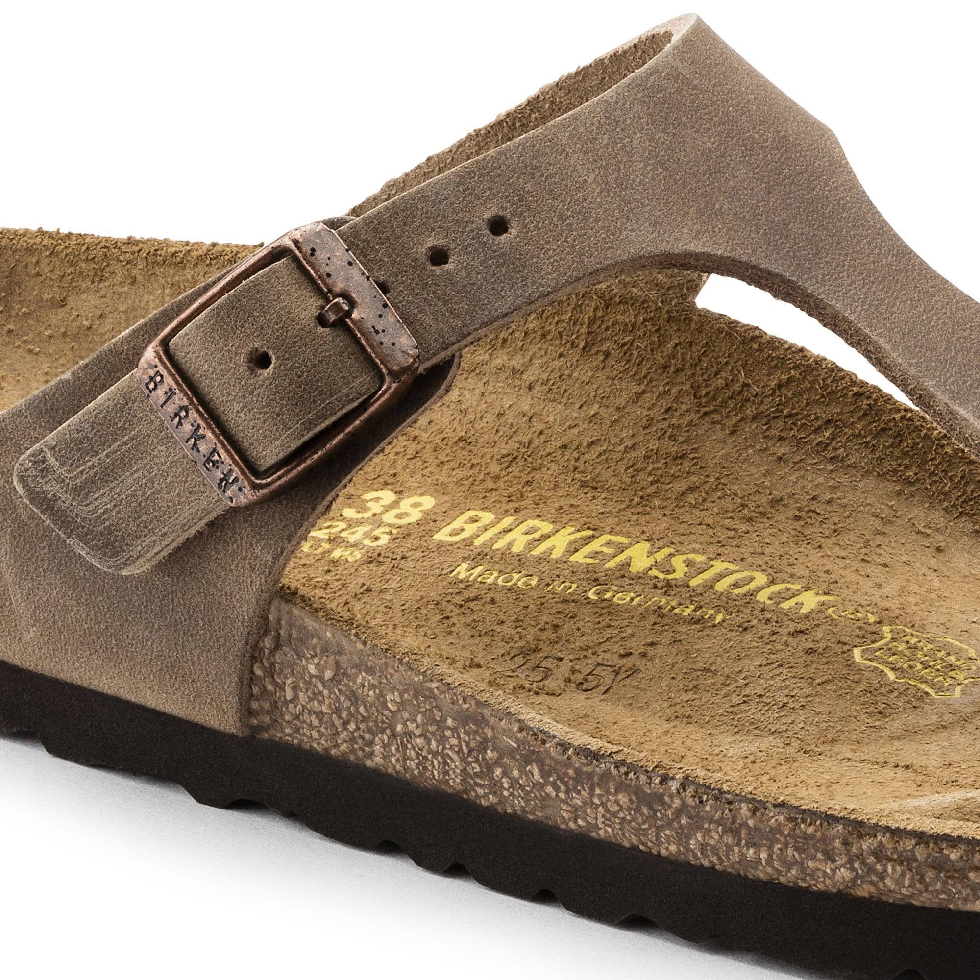 Birkenstock Women's Gizeh Tobacco Oiled Leather 42