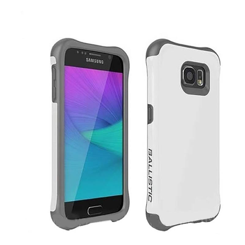 . Funda Ballistic Urbanite Samsung S6 Blanco Gris