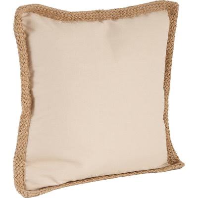 Lake Geneva Cotton Throw Pillow Cover & Insert Color: Natural