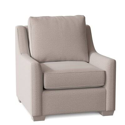 Birch Lane Godwin 33x22 Wide Armchair Body Fabric: Elle Linen