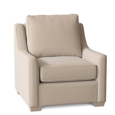Birch Lane Godwin 33x22 Wide Armchair Body Fabric: Fresh Sand