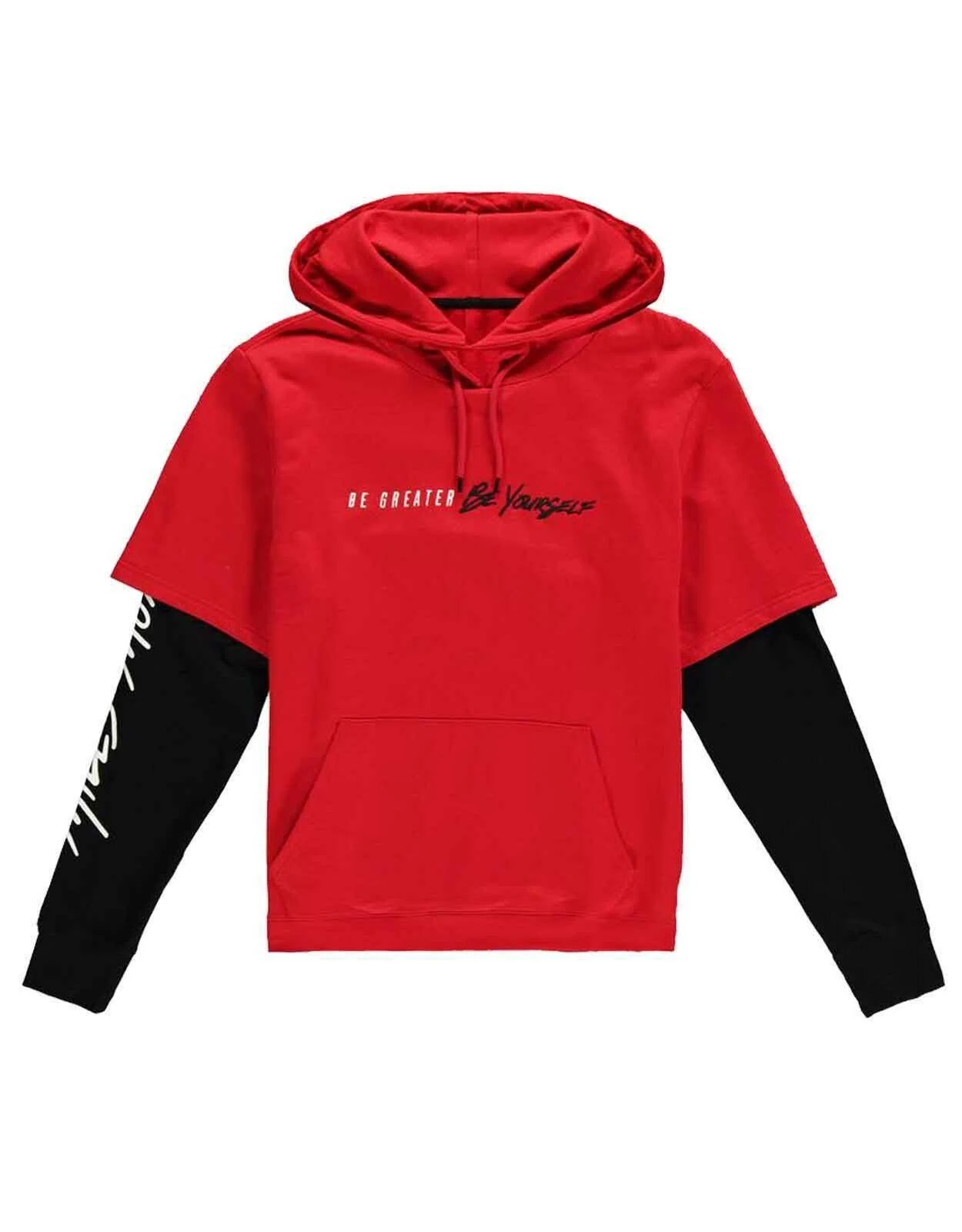 Spider-Man Hooded Sweater Be Greater Be Yourself