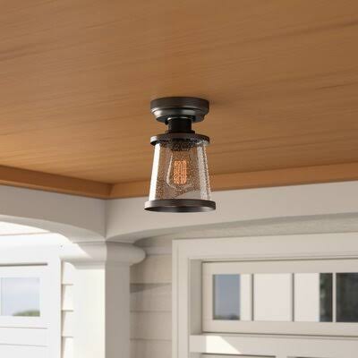 Callie Outdoor Semi Flush Mount Birch Lane
