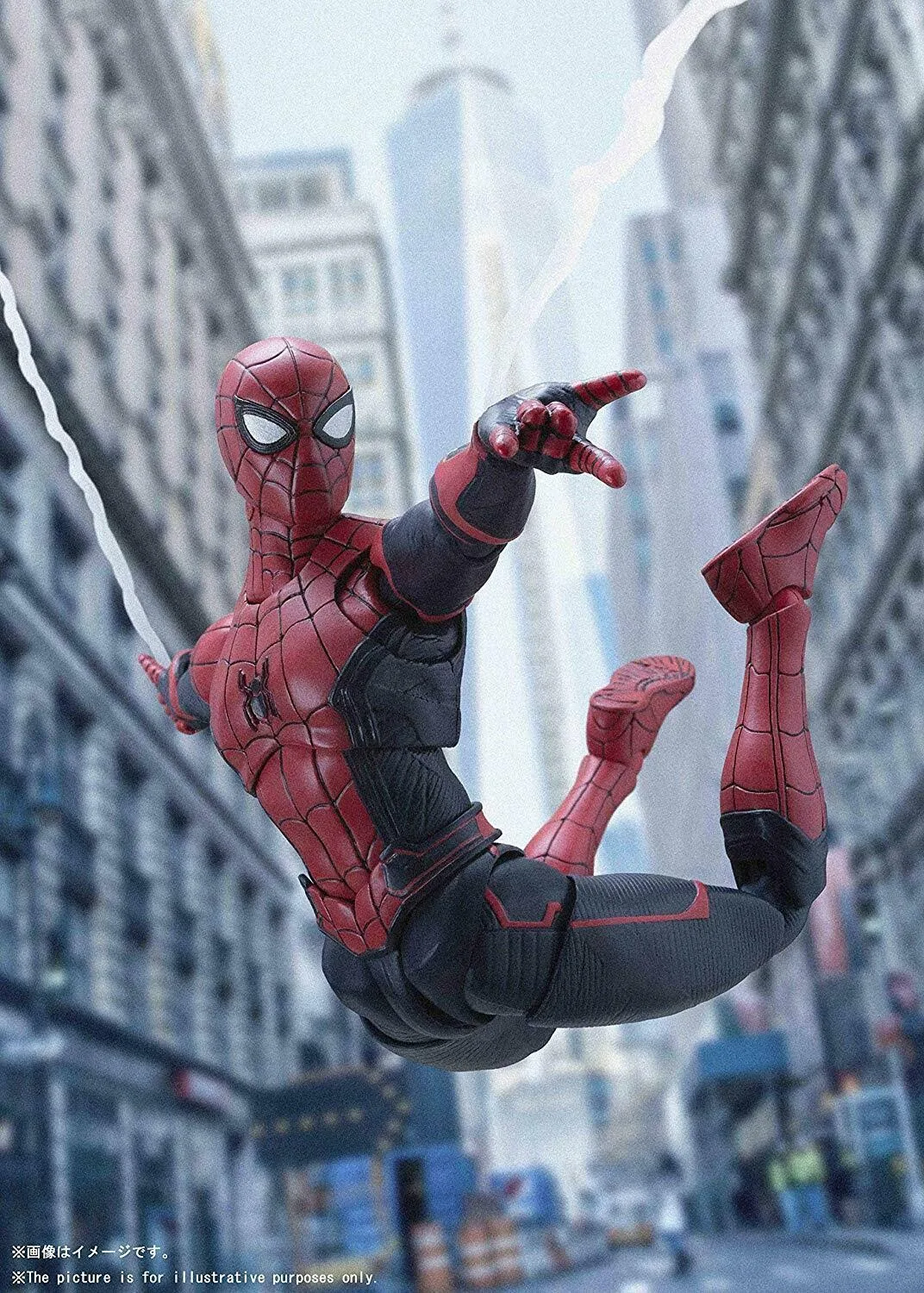 S.H.Figuarts Spider Man Upgrade Suit Spider-Man Far from Home Figure