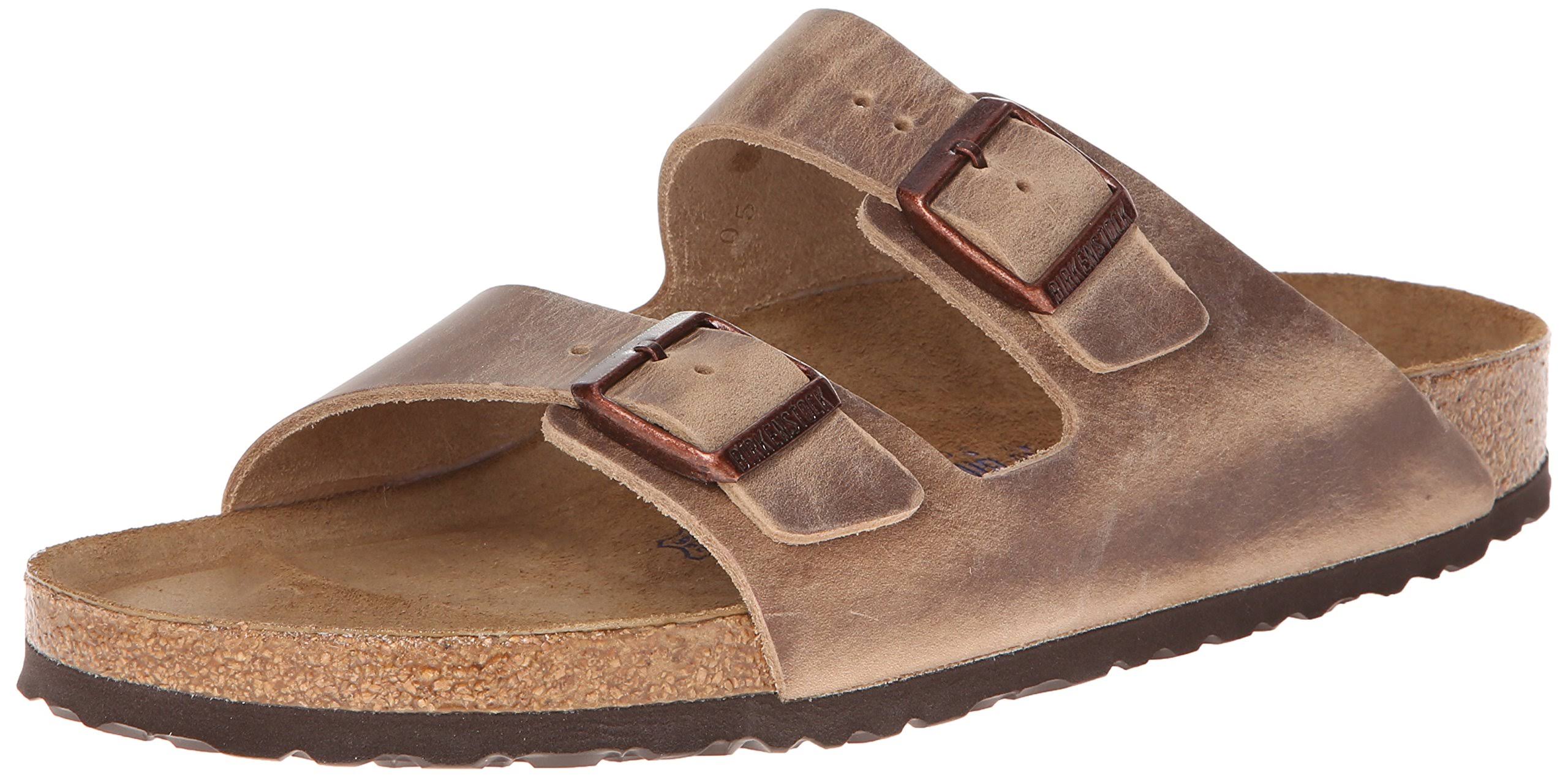 Birkenstock Arizona Soft Footbed (40 Tobacco Oiled Leather)