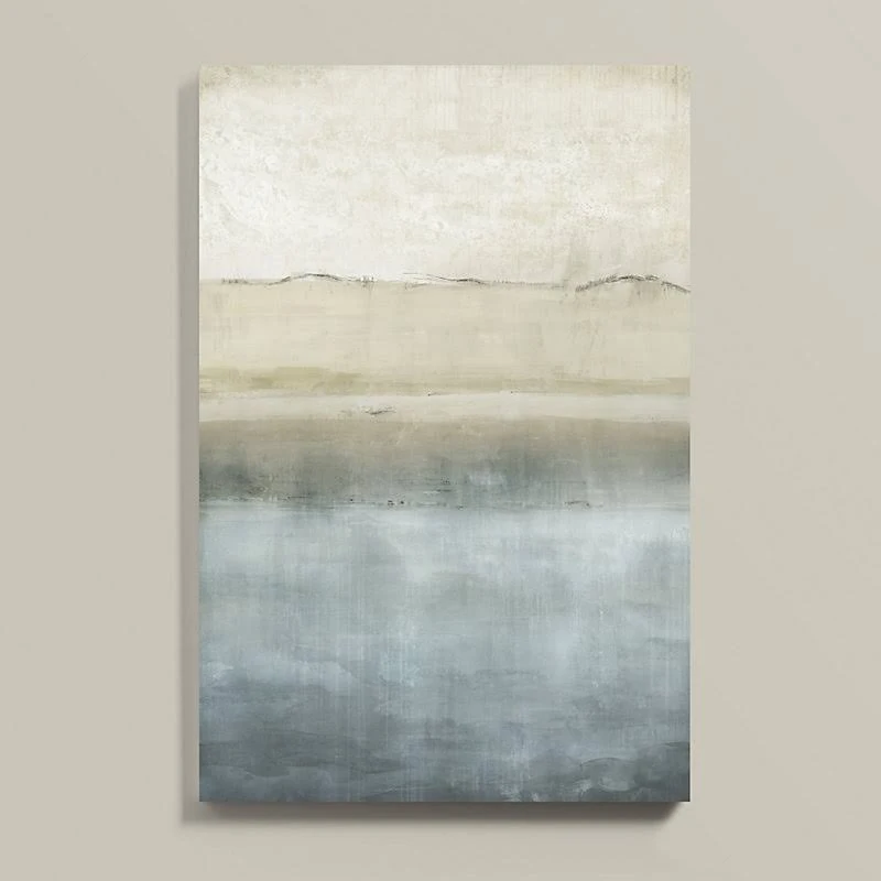 Pacific View Stretched Canvas 54x22 x 36x22 - Ballard Designs