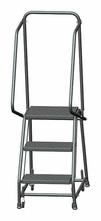 GoVets | Ballymore Rolling Ladder Steel 28-1/2 in.H H318PSU