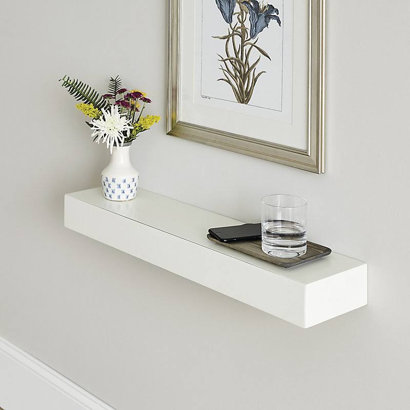Storage Shelf with Drawer 24x22 - Ballard Designs