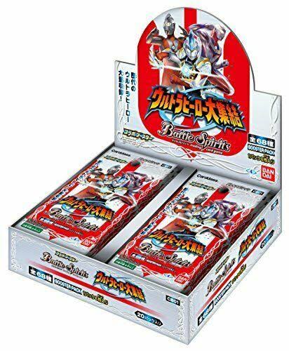 Battle Spirits Collaboration Booster Ultra Hero Concentration Booster Pack Box