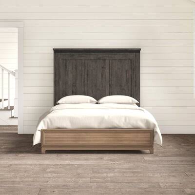 Greyleigh Sallie Panel Headboard, Size: Queen, Brown