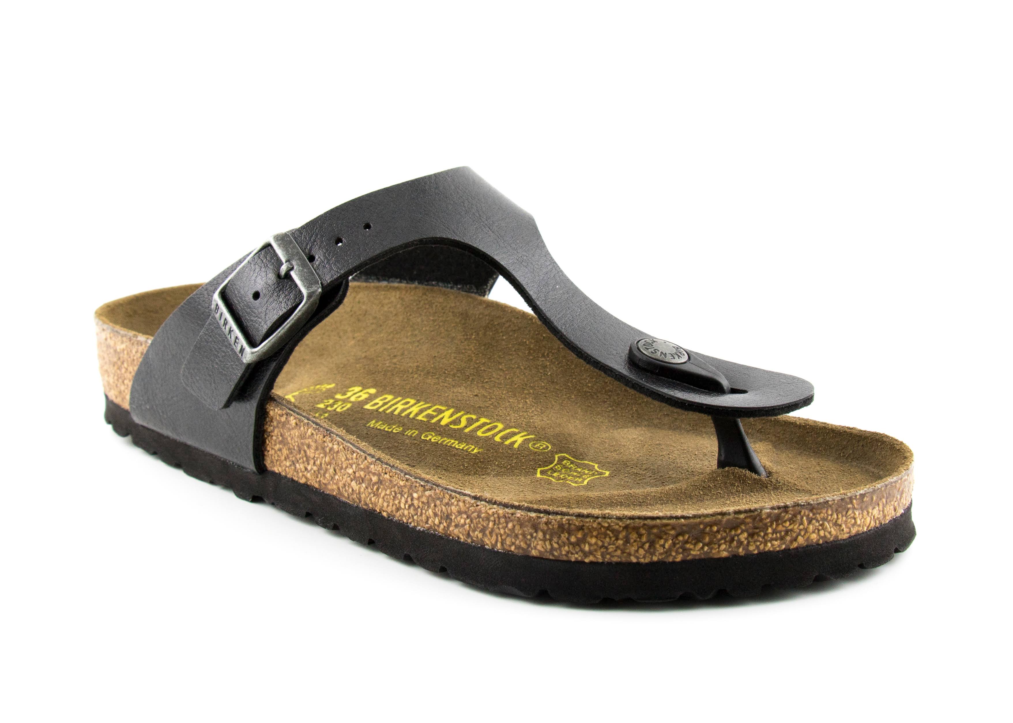 Birkenstock Gizeh Birko-Flor Silver