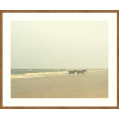 Fog by Robert Cadloff - Picture Frame Photograph Print on Paper Birch Lane Format: Natural Framed , Size: 27x22 H x 33x22 W x 1.