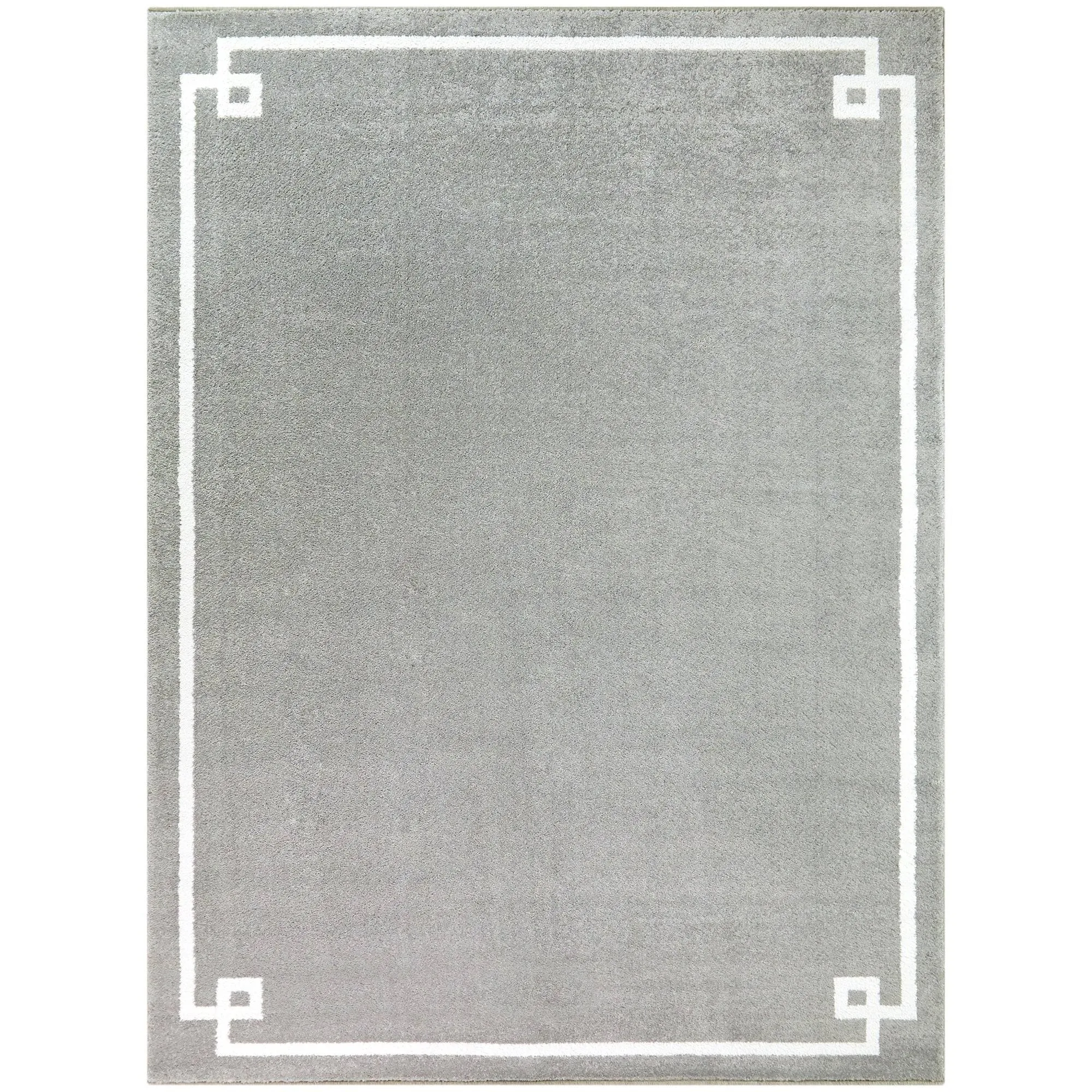 Balta Eleni Navy 8 ft. x 10 ft. Greek Key Area Rug, Blue