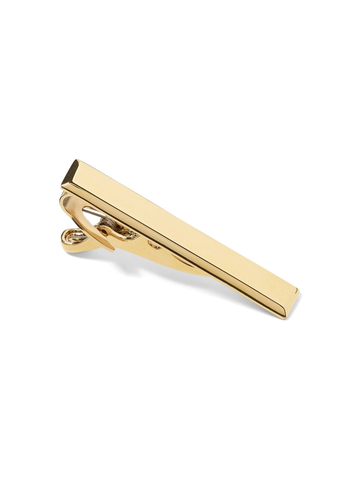 Banana Republic Men's Classic Tie Bar Antique Brass One Size
