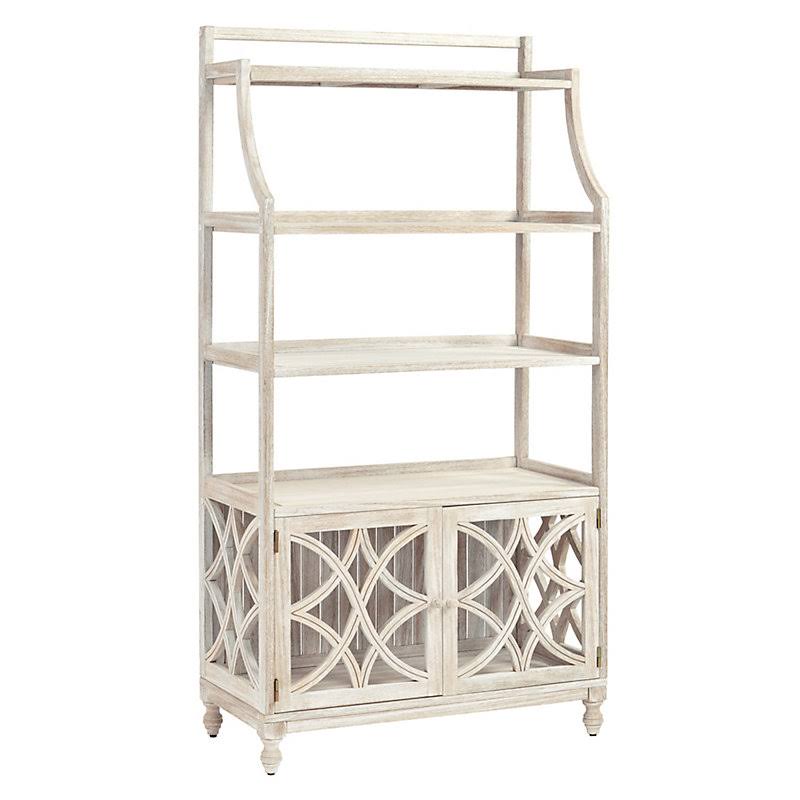 Ceylon Whitewash Baker&s Rack - Ballard Designs