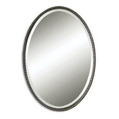 Fuson Traditional Beveled Accent Mirror Birch LANE? Finish: Distressed Bronze