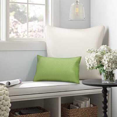 Whalen Outdoor Rectangular Pillow Cover & Insert Color: Apple Green