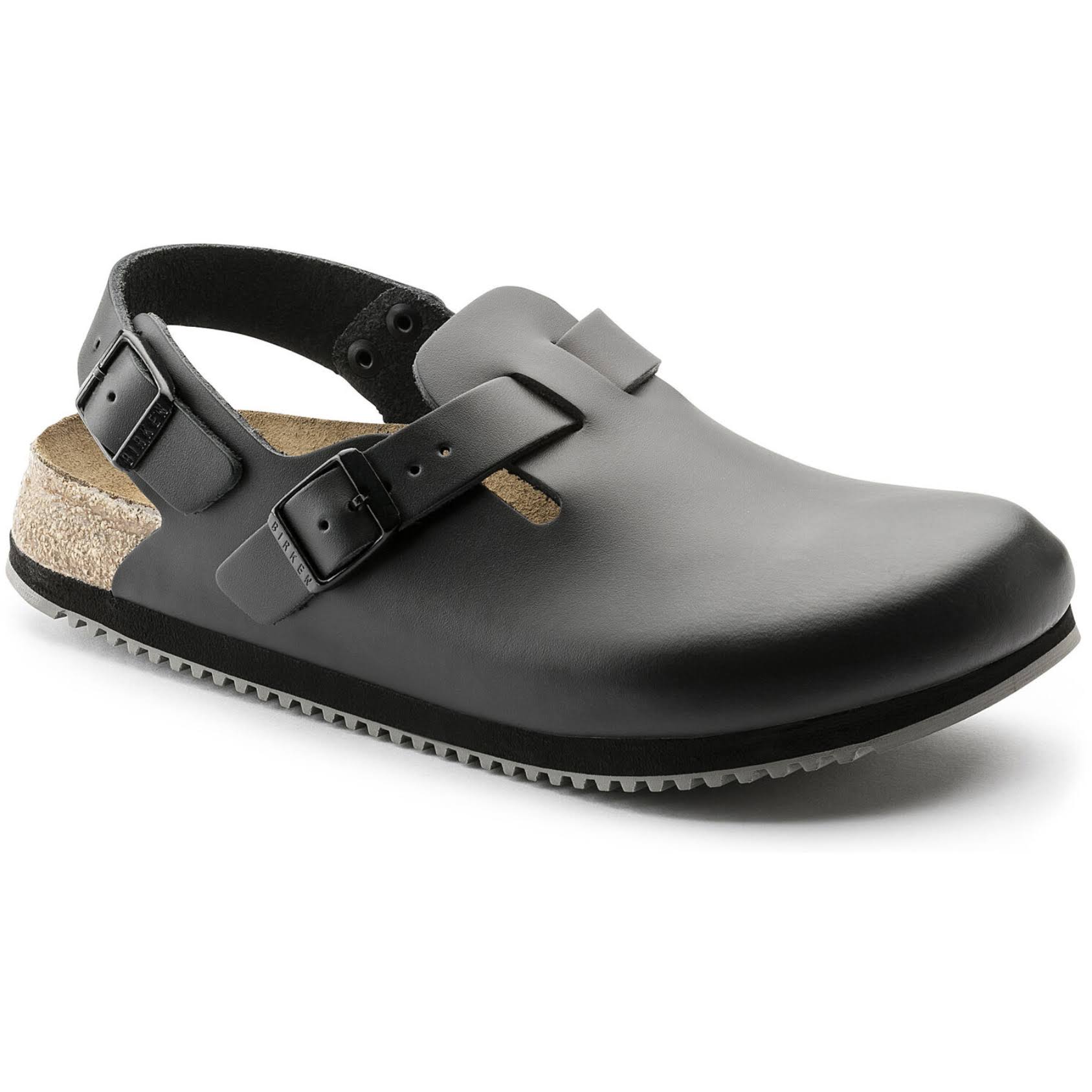 Birkenstock Tokyo Super Grip Leather Black 41 / Narrow