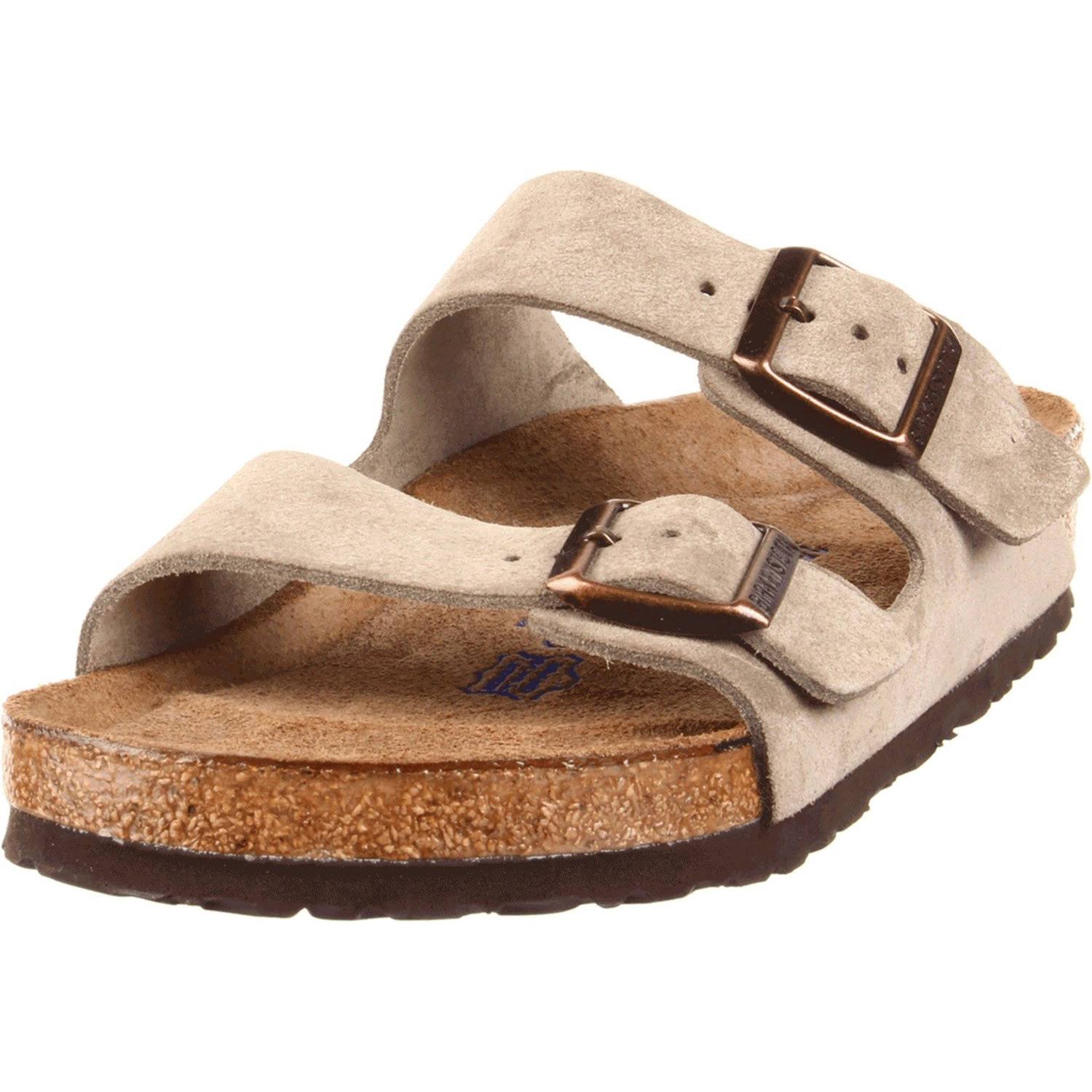 Birkenstock Arizona Soft Footbed (Taupe Suede)