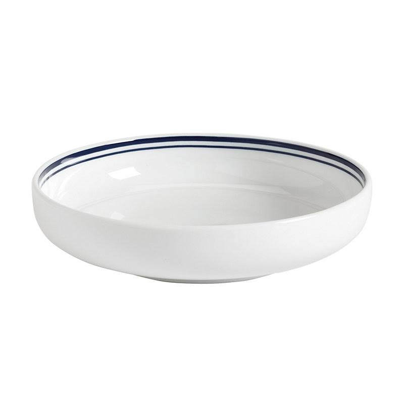 Cafe Pasta Bowl - Set of 6 Blue Band - Ballard Designs