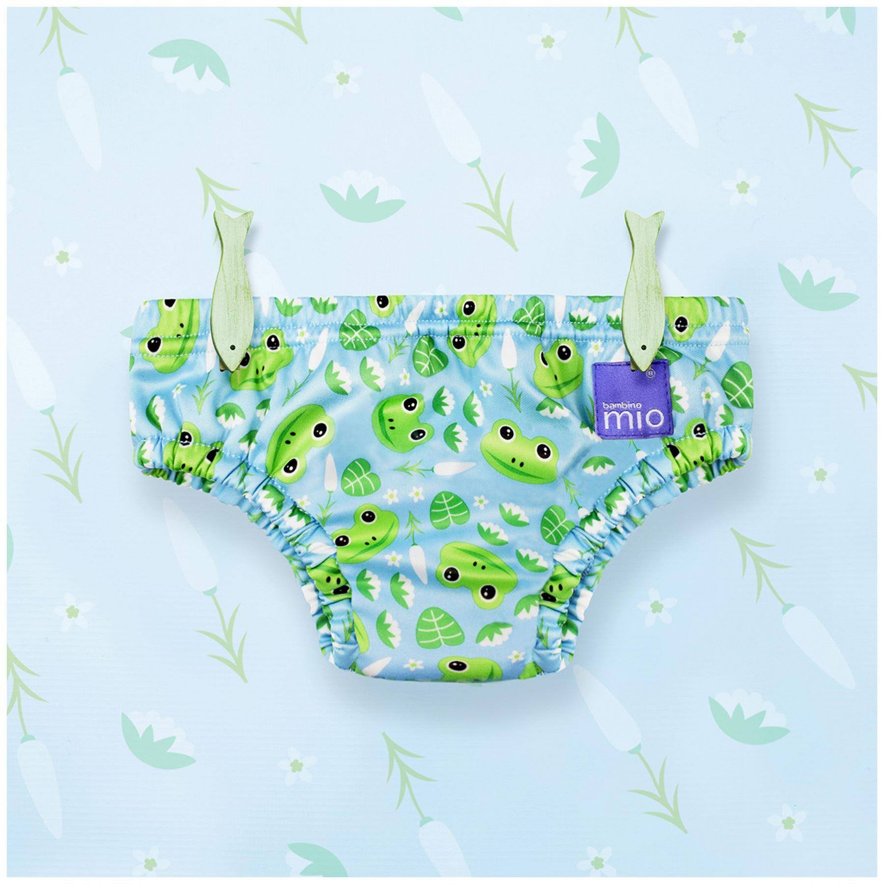 Bambino Mio , Reusable Swim Diaper, Leap Frog, Extra Large (2+ Years)