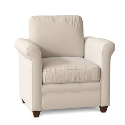 Allensby 35x22 Wide Armchair Birch Lane Body Fabric: Bayou Natural