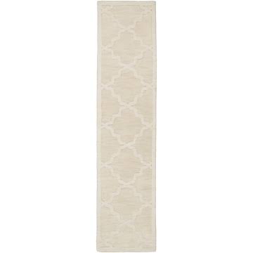 Blankenship Geometric Handmade Wool Beige Area Rug Charlton Home Rug Size: Runner 2&3x22 x 12&
