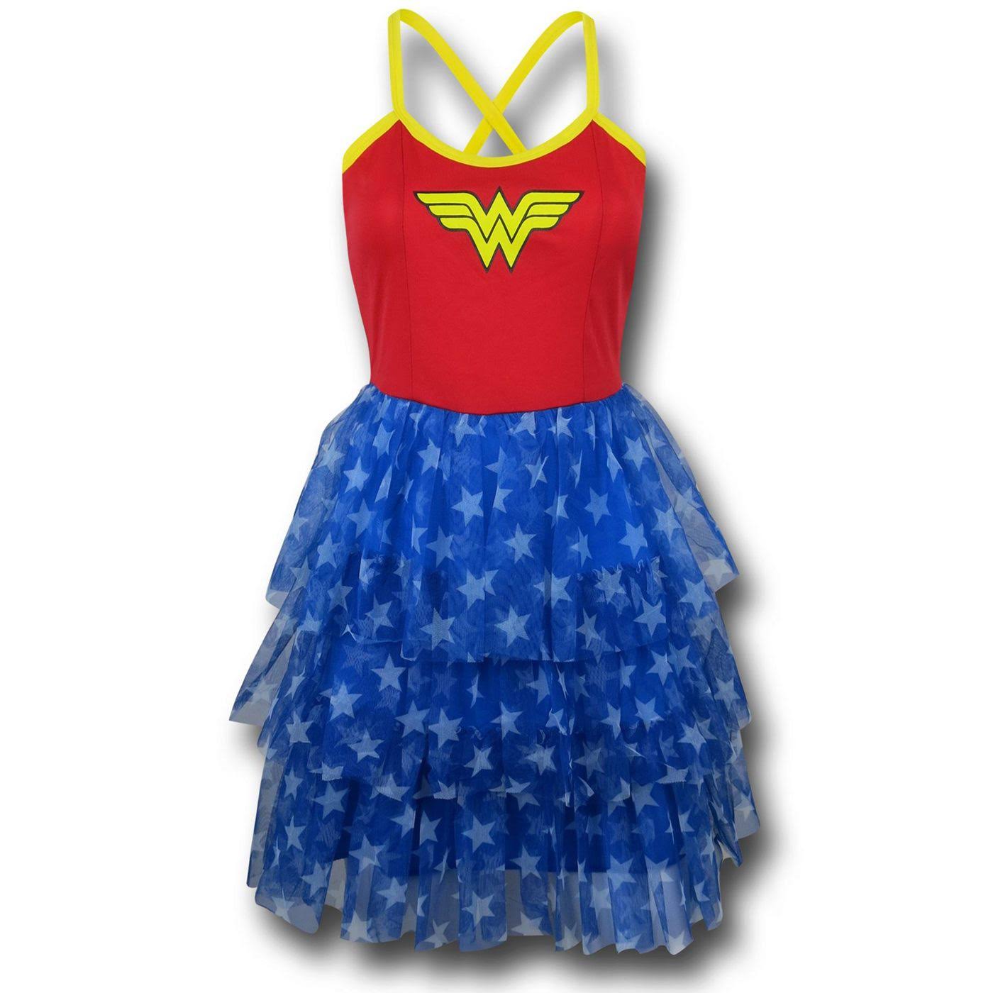 Wonder Woman Mini Skirt Dress