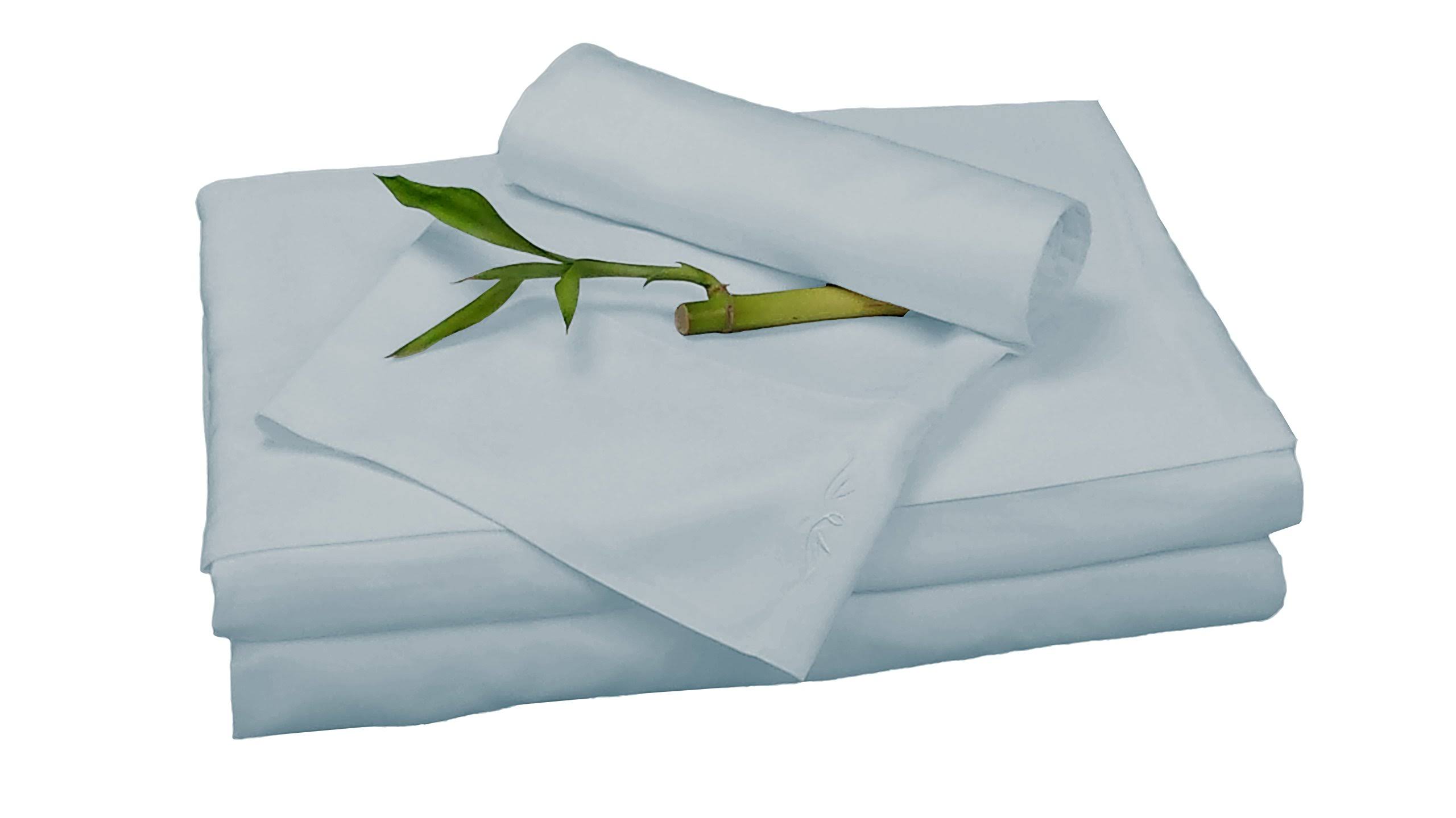 BedVoyage Bamboo Rayon Sheet Set - Full - Sky