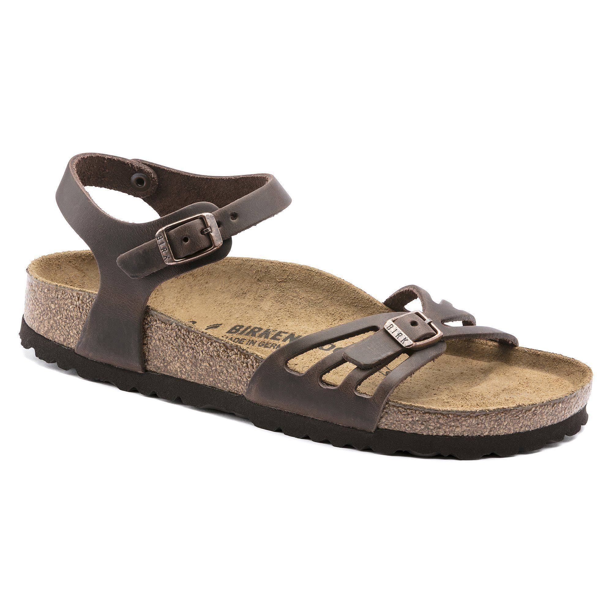 Birkenstock Bali Oiled Leather Habana 37