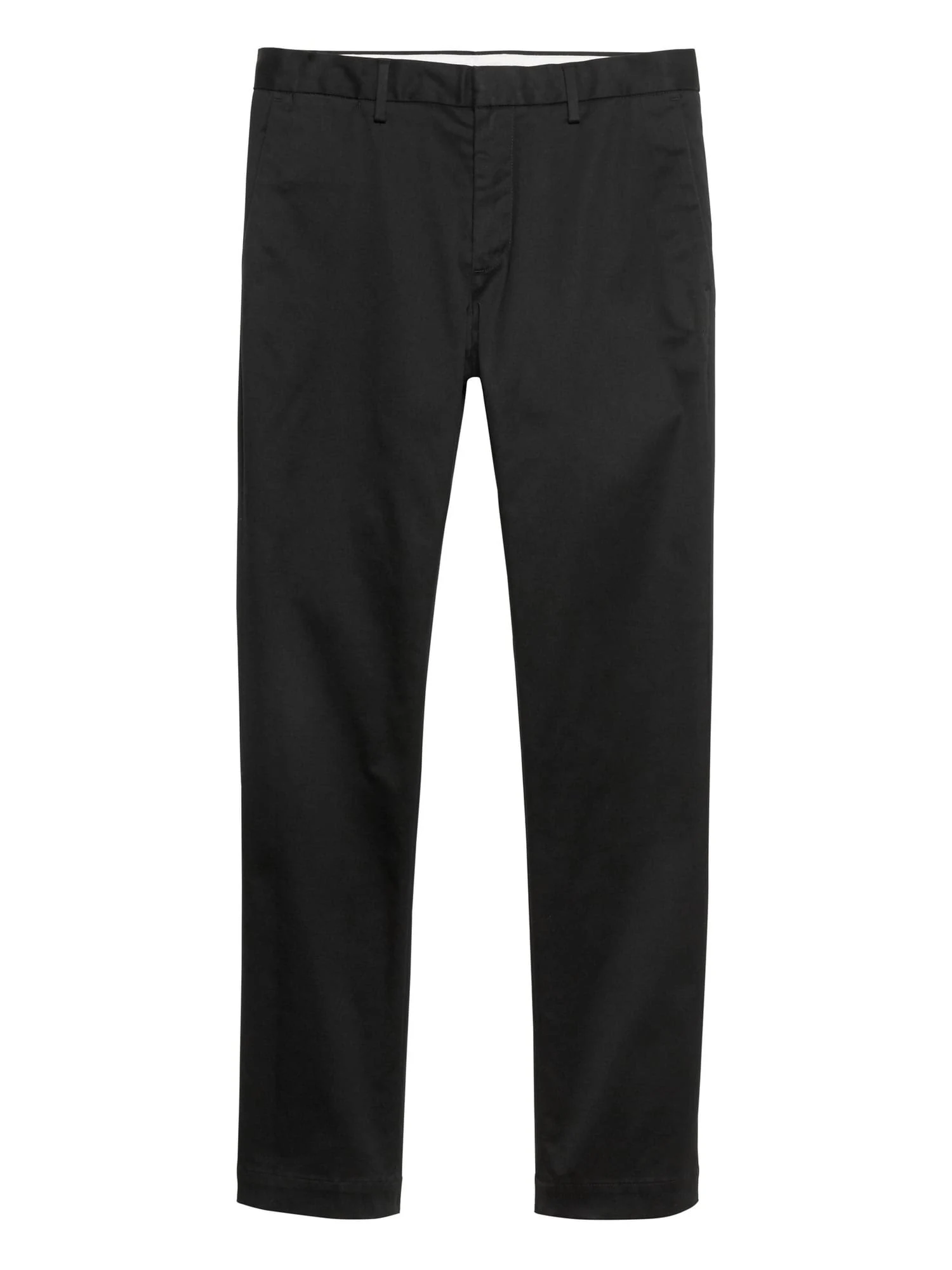 Banana Republic Men's Aiden Slim Rapid Movement Chino Pant Black Tall Size 34W 36L