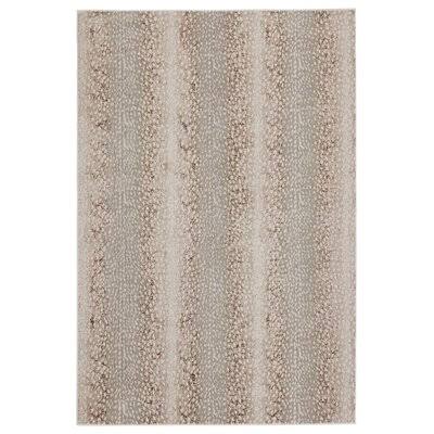 Callaway Animal Print Light Gray Area Rug Birch Lane Rug Size: Rectangle 7&10x22 x 10&6x22