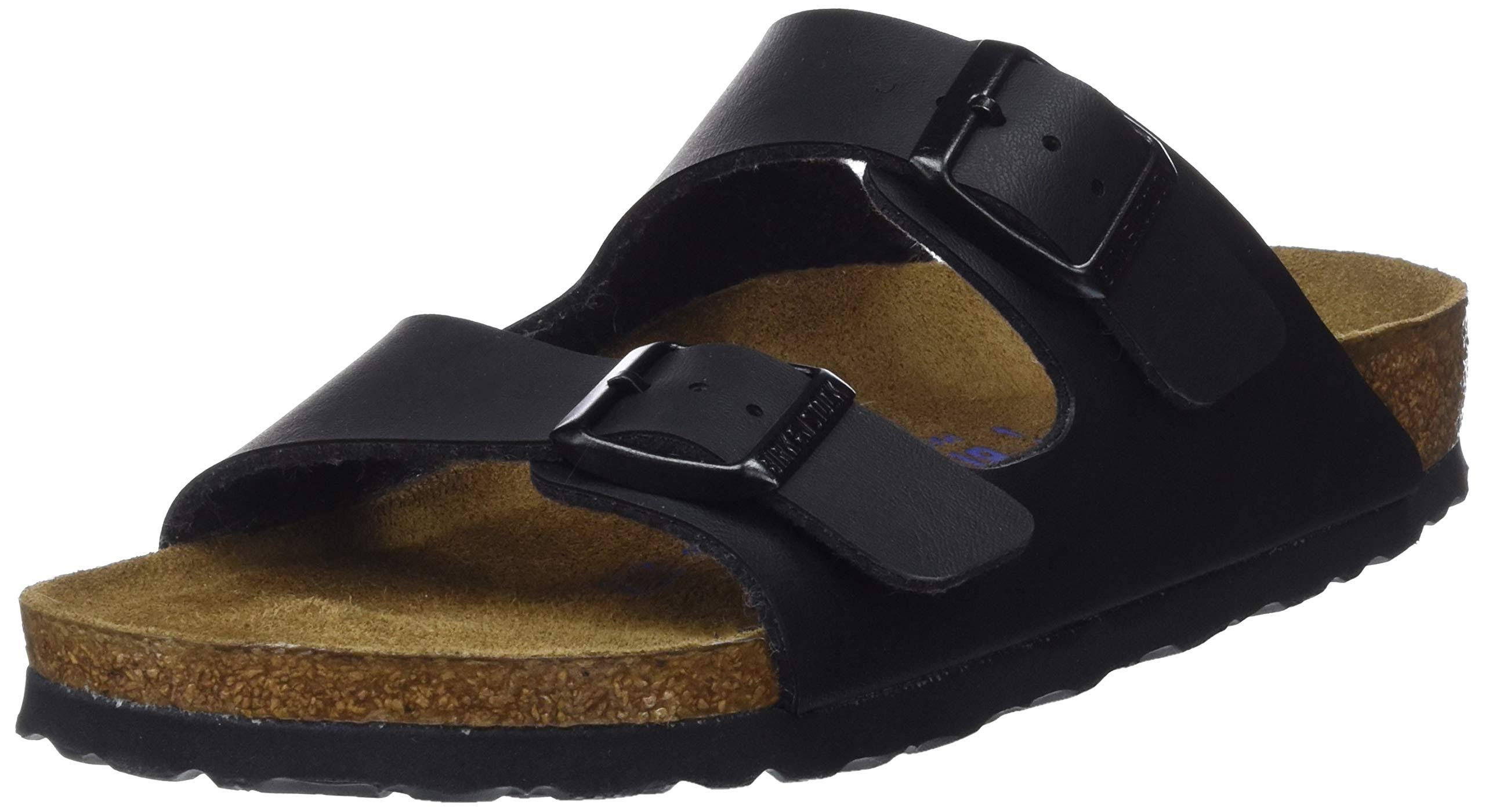 Birkenstock Arizona Oiled Leather Sandals - Black