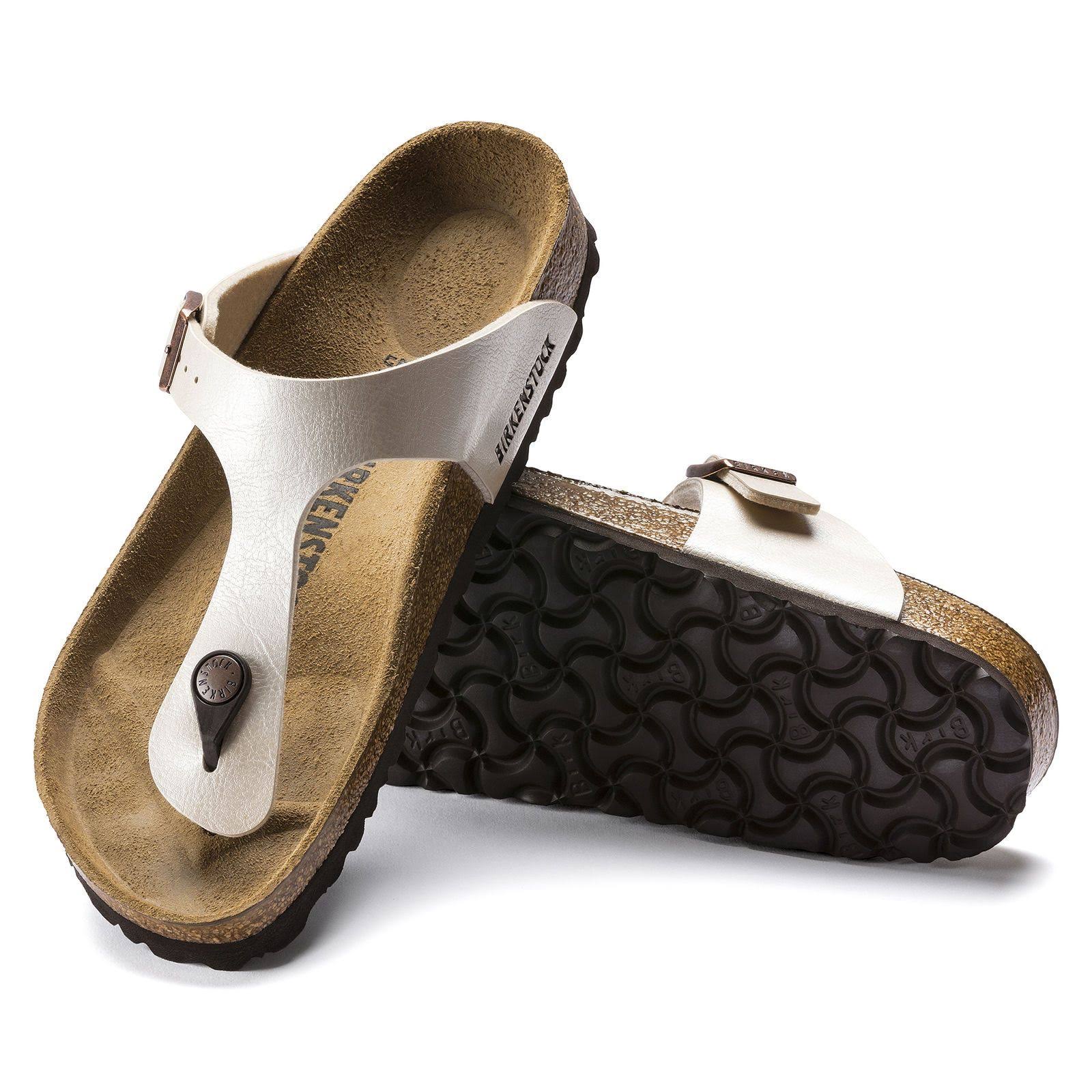 Birkenstock Women's Gizeh Birko-Flor Gold / 41