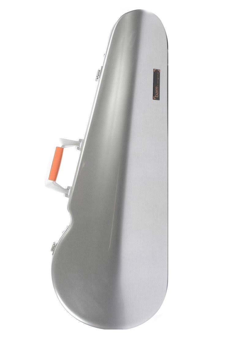 BAM La Defense Hightech Contoured Viola Case Brushed Aluminum