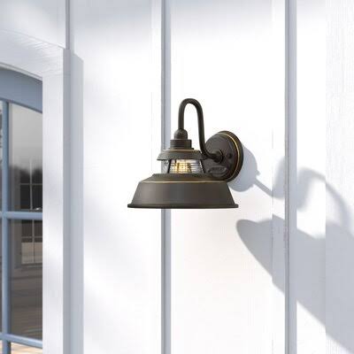Doroteia Outdoor Barn Light Fixture Finish: Oil Rubbed Bronze