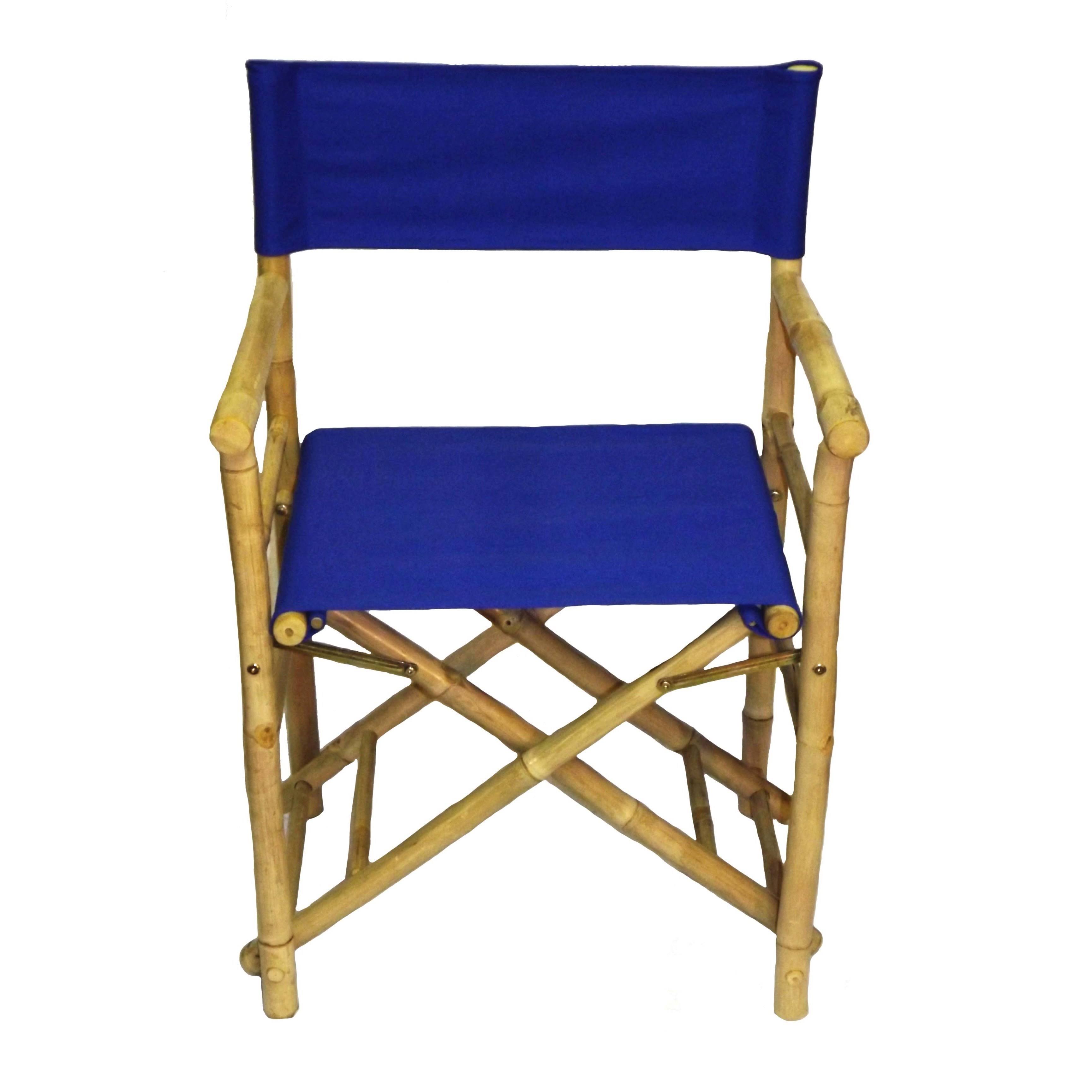 Bamboo 54 5113beige Low Bamboo Director&s Chair (Set of 2)
