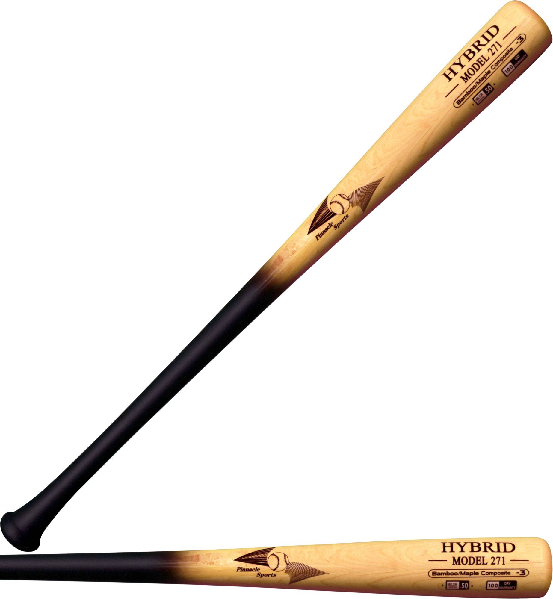 Pinnacle Sports Bamboo-Bat Maple Hybrid Bat HY271-33-BNT