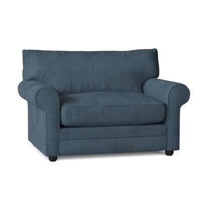 Winsford Armchair Birch Lane Body Fabric: Tina Airforce