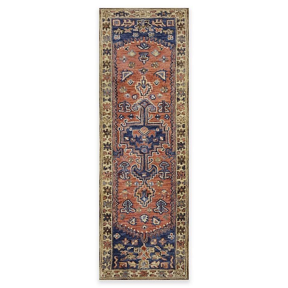 Sienna 2& x 7& Runner in Rust, Brown