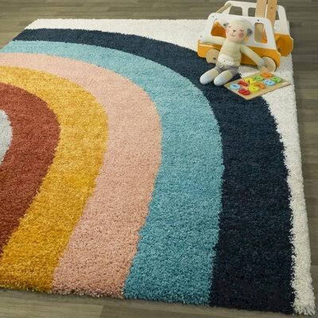Sebuh Rainbow Area Rug Ebern Designs Rug Size: Rectangle 3&11x22 x 5&7x22