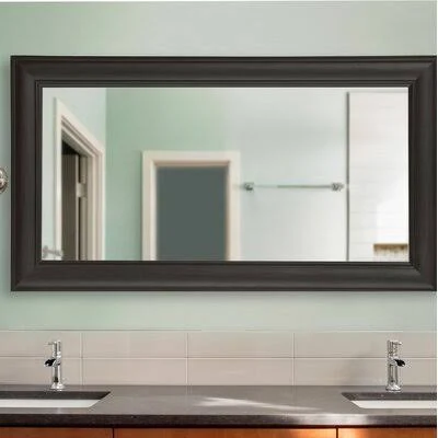 Double Vanity Wall Mirror Size: 69x22 H x 31.5x22 W