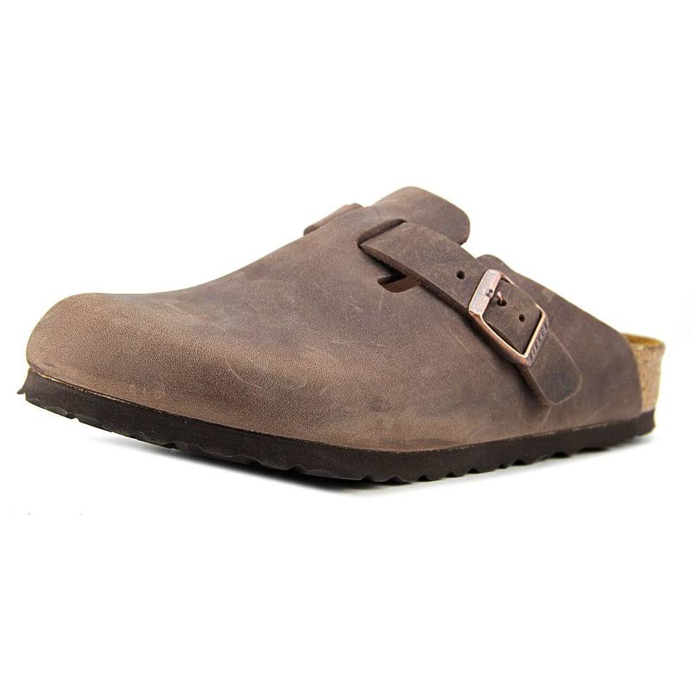 Birkenstock Boston Oiled Leather, Men's, Size: 36 Medium EU, Brown