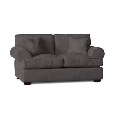 Workington 67x22 Rolled Arm Loveseat Body Fabric: Capri Dove