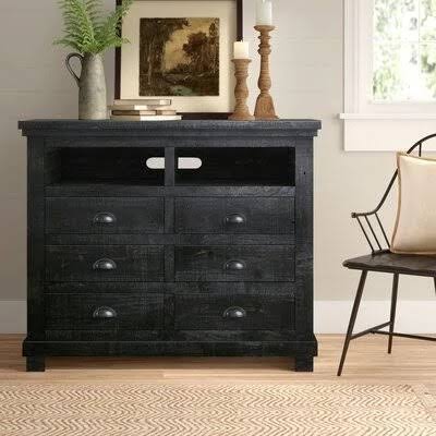 Lockridge 6 Drawer Media Chest