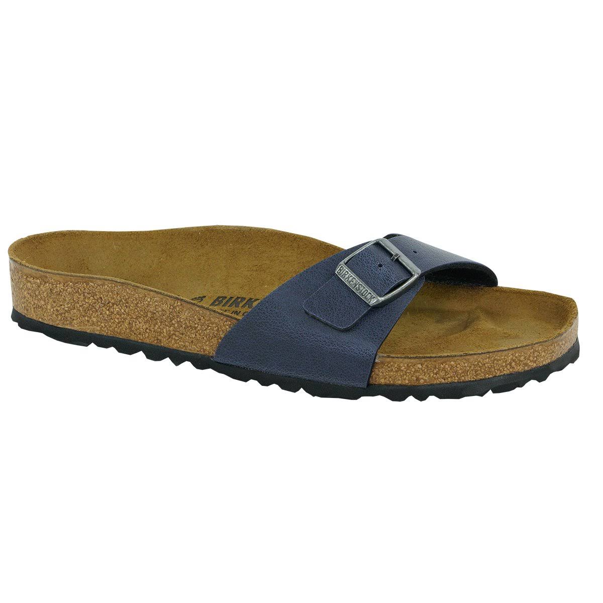 Birkenstock Madrid Narrow Sandal - Women's Silver, 38.0